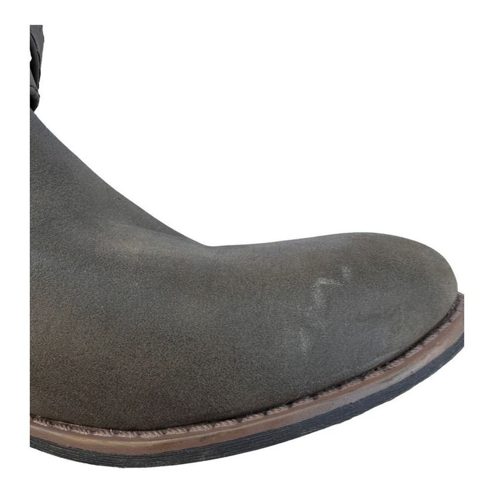 Shoe Dazzle Akasha Knee High Women’s Zip Boots Grey Size 6 View 5